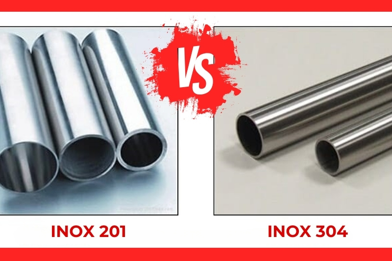 Inox 201 và 304 khác nhau về thành phần vật liệu
