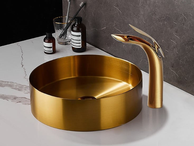 Ứng dụng inox vàng đồng làm đồ trang trí nội thất