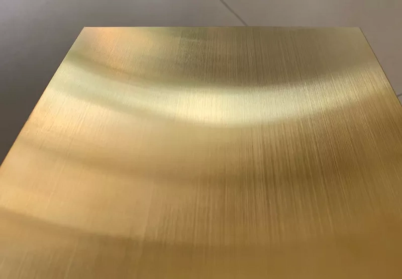 Inox vàng xước có tính ứng dụng cao trong cuộc sống 