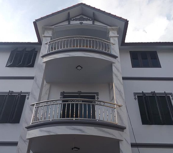 Mẫu lan can dạng vòm tròn