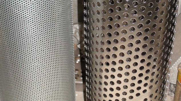 Hình ảnh của tấm inox đục lỗ